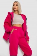 Спортивний костюм жіночий на флісі  -уцінка, колір малиновий, 238R5715-U-8 - фото № 1