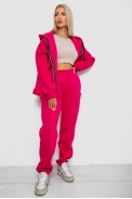 Спортивний костюм жіночий на флісі  -уцінка, колір малиновий, 238R5715-U-8 - фото № 0