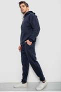 Спортивный костюм мужской на флисе, цвет синий, 244R9162 - фото № 2