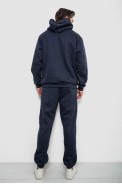 Спортивный костюм мужской на флисе, цвет синий, 244R9162 - фото № 3