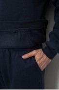 Спортивный костюм мужской на флисе, цвет синий, 244R9162 - фото № 5