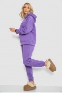 Спортивный костюм женский на флисе  -уценка, цвет сиреневый, 247R10765-U-45 - фото № 2