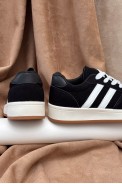 Кроссовки женские, цвет черно-белый, 248RJH600-4 - фото № 3