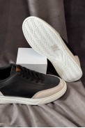 Кеды мужские, цвет черно-серый, 248RR127-9R - фото № 4