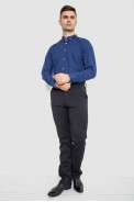 Сорочка чоловіча повсякденна  -уцінка, колір синій, 247R406-U - фото № 1