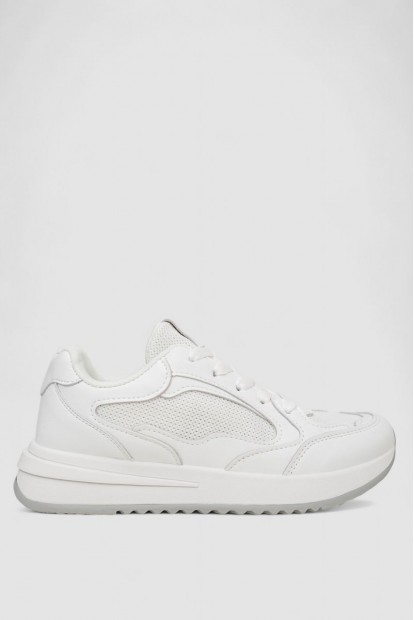 Кроссовки женские, цвет бело-серый, 248RG30-7A