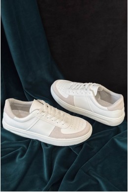 Кеди чоловічі, колір біло-сірий, 248RR197-7R