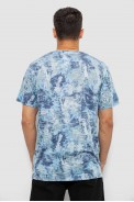 Футболка мужская с принтом, цвет голубой, 244R5539 - фото № 3