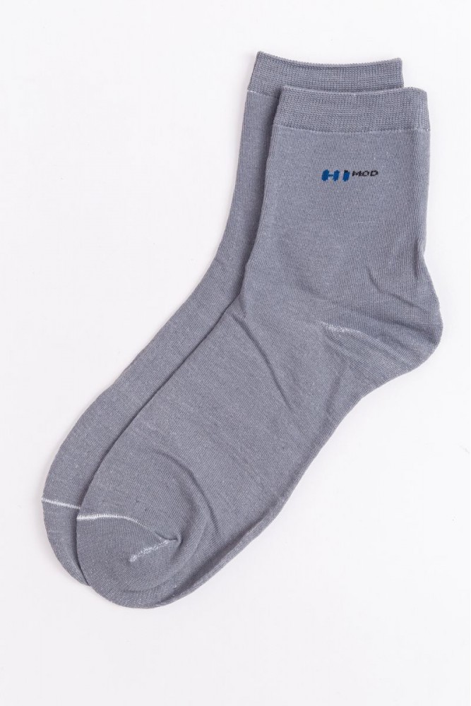 Купити Шкарпетки чоловічі, колір сірий, 131R21-2-06 - Фото №1
