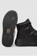 Кроссовки женские зимние на меху, цвет черный, 248RK06 - фото № 4