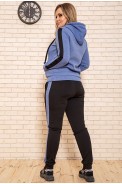 Спортивный костюм женский теплый на флисе цвет Синий 119R245