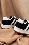 Кросівки жіночі, колір чорно-білий, 248RJH600 оптом - фото № 3