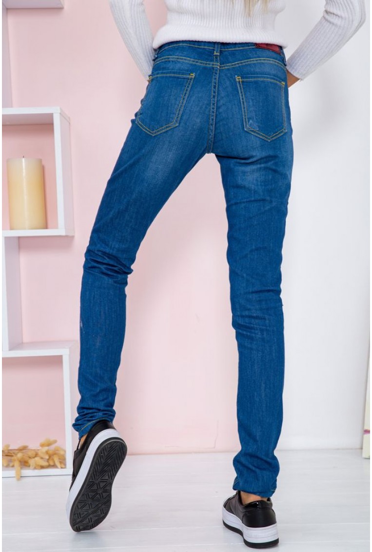 Купити Жіночі сині джинси американки 129R1944 - Фото №3