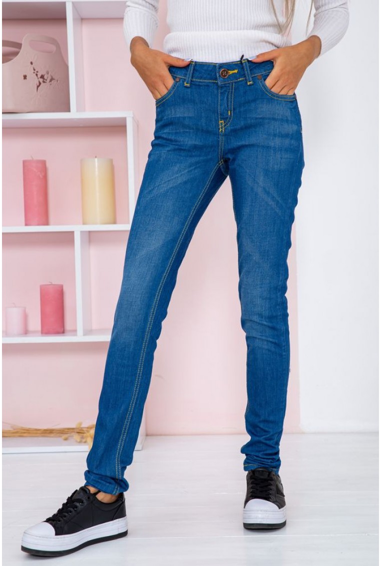 Купити Жіночі сині джинси американки 129R1944 - Фото №1