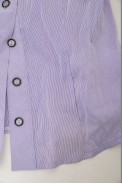 Сорочка класична в смужку  -уцінка, колір бузковий, 230R644-U-111 - фото № 5