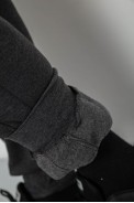Спортивные штаны мужские на флисе, цвет грифельный, 129RA9995 - фото № 6