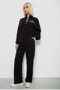 Спортивный костюм женский с принтом, цвет черный, 244R1061AG - фото № 2