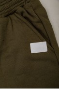 Спортивные штаны женские на флисе  -уценка, цвет хаки, 238R57828-U-19 - фото № 5
