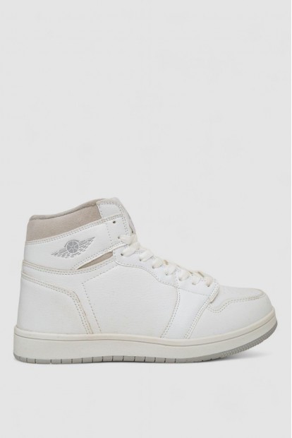 Кроссовки мужские зимние на меху  -уценка, цвет бело-серый, 248RH1010-12-U