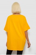 Футболка жіноча з принтом, колір жовтий, 244R2511 - фото № 3