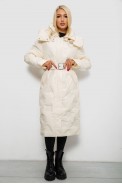 Куртка женская зимняя  -уценка, цвет молочный, 244R5609-U-1 - фото № 0