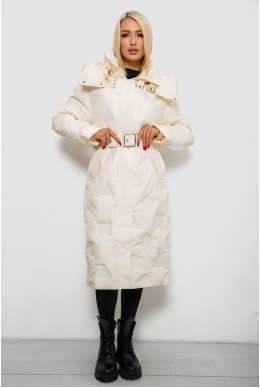 Куртка женская зимняя  -уценка, цвет молочный, 244R5609-U-1