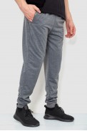 Спорт штаны мужские двухнитка  -уценка, цвет серый, 244R41298-U - фото № 2