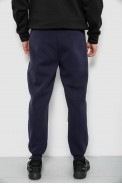 Спортивні штани чоловічі на флісі, колір синій, 129RA9995 - фото № 3