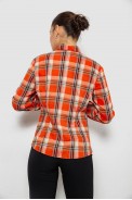 Сорочка жіноча повсякденна, колір помаранчевий, 230R064 - фото № 3