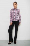 Сорочка жіноча повсякденна, колір рожевий, 230R064 - фото № 1