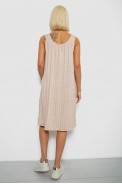 Сарафан женский в горох, цвет бежевый, 257R733 - фото № 3