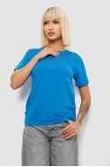 Футболка женская с принтом, цвет голубой, 244R1043-5 - фото № 0