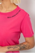 Футболка женская с принтом, цвет розовый, 244R1043-5 - фото № 4