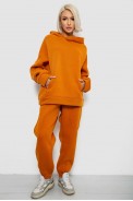 Спортивный костюм женский на флисе, цвет терракотовый, 247R2011K - фото № 0