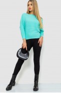 Кофта жіноча однотонна  -уцінка, колір м'ятний, 244R2034-U-20 - фото № 1