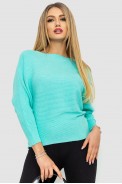 Кофта жіноча однотонна  -уцінка, колір м'ятний, 244R2034-U-20 - фото № 0