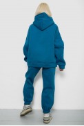 Спортивный костюм женский на флисе, цвет петроль, 247R2011K - фото № 3