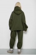 Спортивный костюм женский на флисе, цвет хаки, 247R2011K - фото № 3
