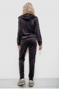 Спортивный костюм женский велюровый  -уценка, цвет чернильный, 257R4119-U-3 оптом - фото № 3
