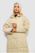 Куртка женская зимняя  -уценка, цвет бежевый, 244R8832-U-1 оптом - фото № 1