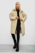 Куртка женская зимняя  -уценка, цвет бежевый, 244R8832-U-1 оптом - фото № 2