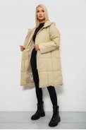 Куртка женская зимняя  -уценка, цвет бежевый, 244R8832-U-1 оптом - фото № 3