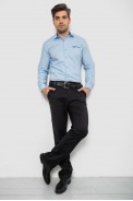 Сорочка чоловіча  -уцінка, колір блакитний, 214R7008-U-2 - фото № 1