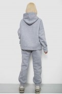 Спортивный костюм женский на флисе, цвет светло-серый, 247R2011K - фото № 3