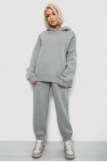 Спортивный костюм женский на флисе, цвет серый, 247R2011K - фото № 0