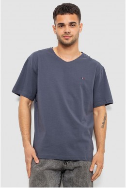 Футболка мужская однотонная, цвет серый, 244R6312