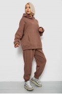 Спортивный костюм женский на флисе, цвет мокко, 247R2011K - фото № 2