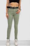 Джинси жіночі Skinny Американки, колір оливковий, 182R00252 оптом - фото № 0
