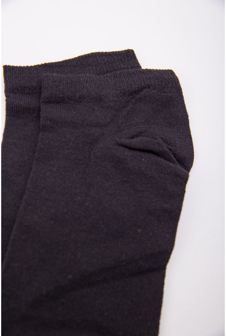 Купить Однотонные мужские носки, черного цвета, 167R205-1 - Фото №3