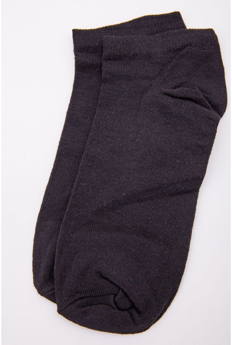 Купить Однотонные мужские носки, черного цвета, 167R205-1 - Фото №1